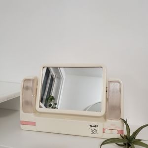 Retro Charlescraft light up vanity mirror